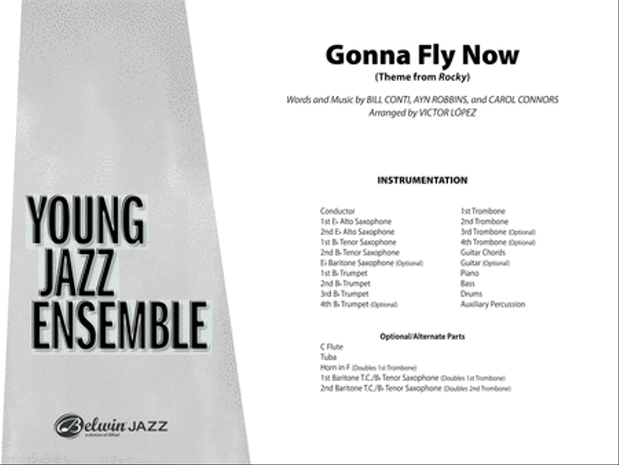 Gonna Fly Now: Score Jazz Ensemble scores gallery preview page 1
