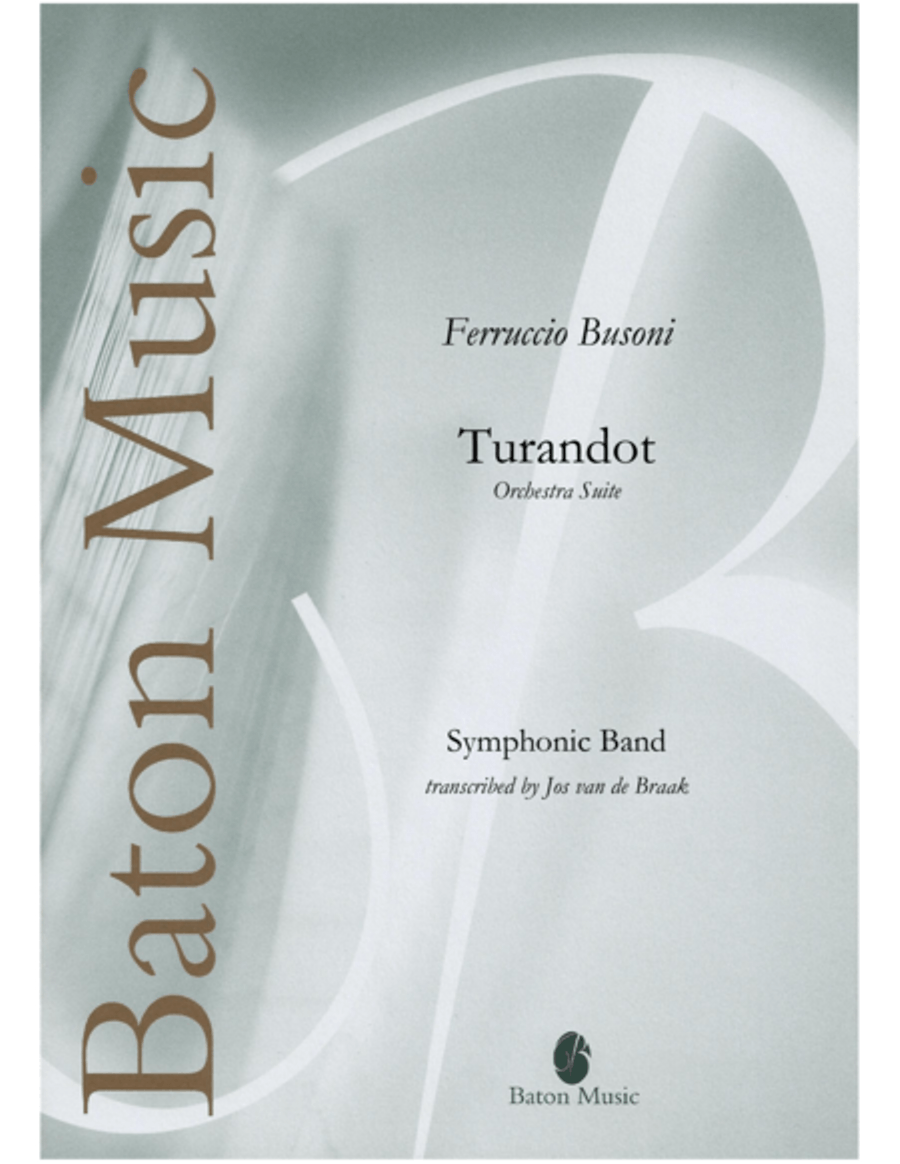 Turandot Suite Concert Band scores gallery preview page 1
