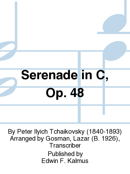 Serenade in C, Op. 48 image number null