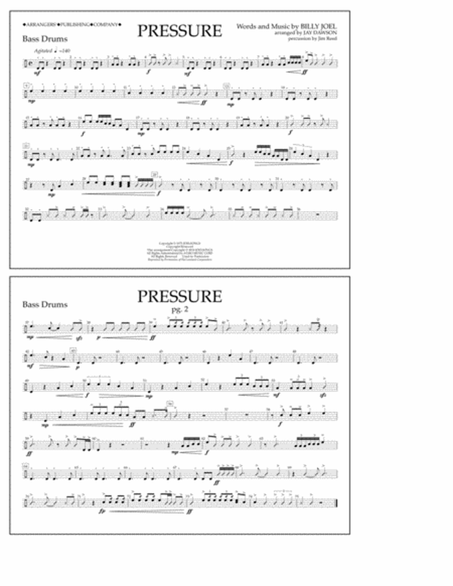Pressure - Bass Drums
