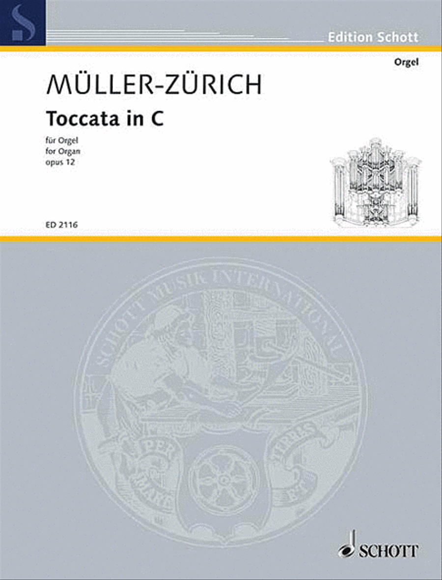 Toccata Op. 120 Toccata Op. 120 Organ scores gallery preview page 1