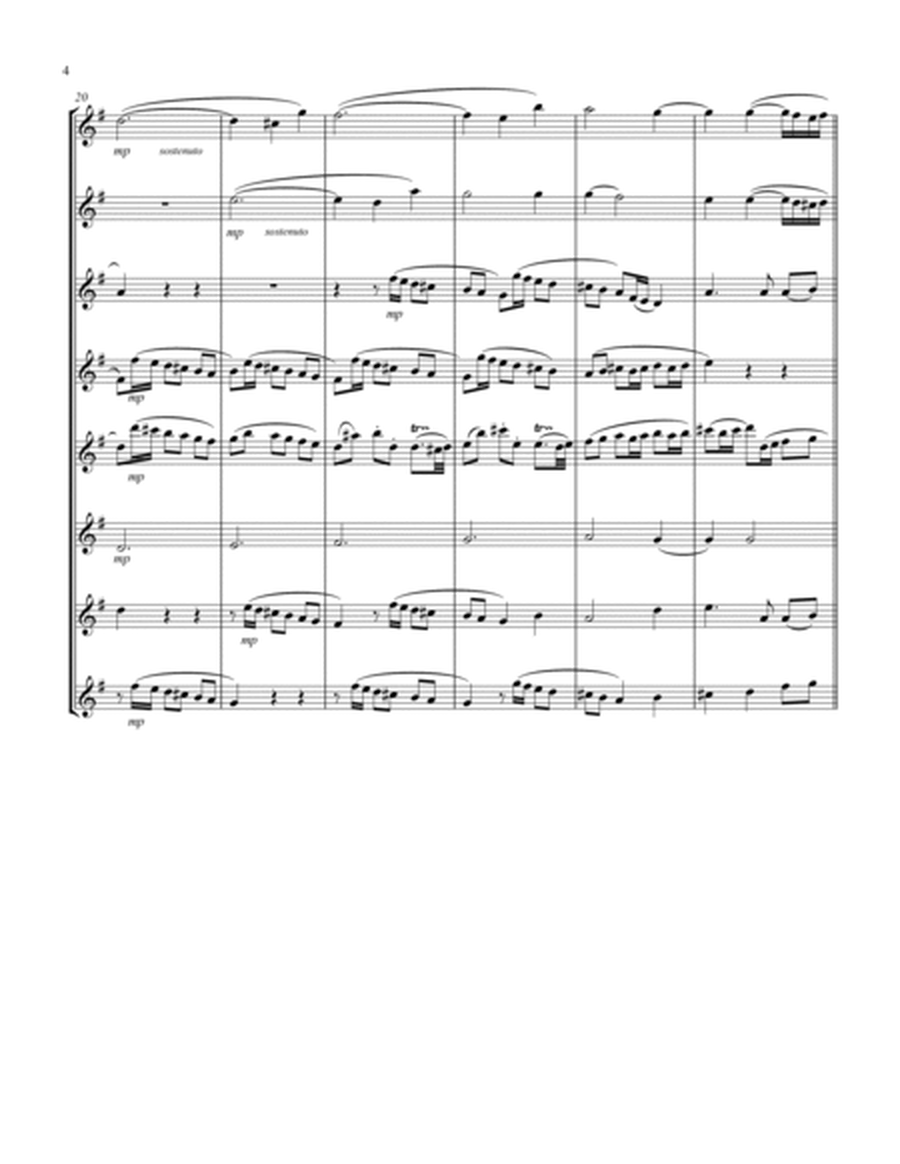 Recordare (from "Requiem") (F) (Tenor Saxophone Octet)