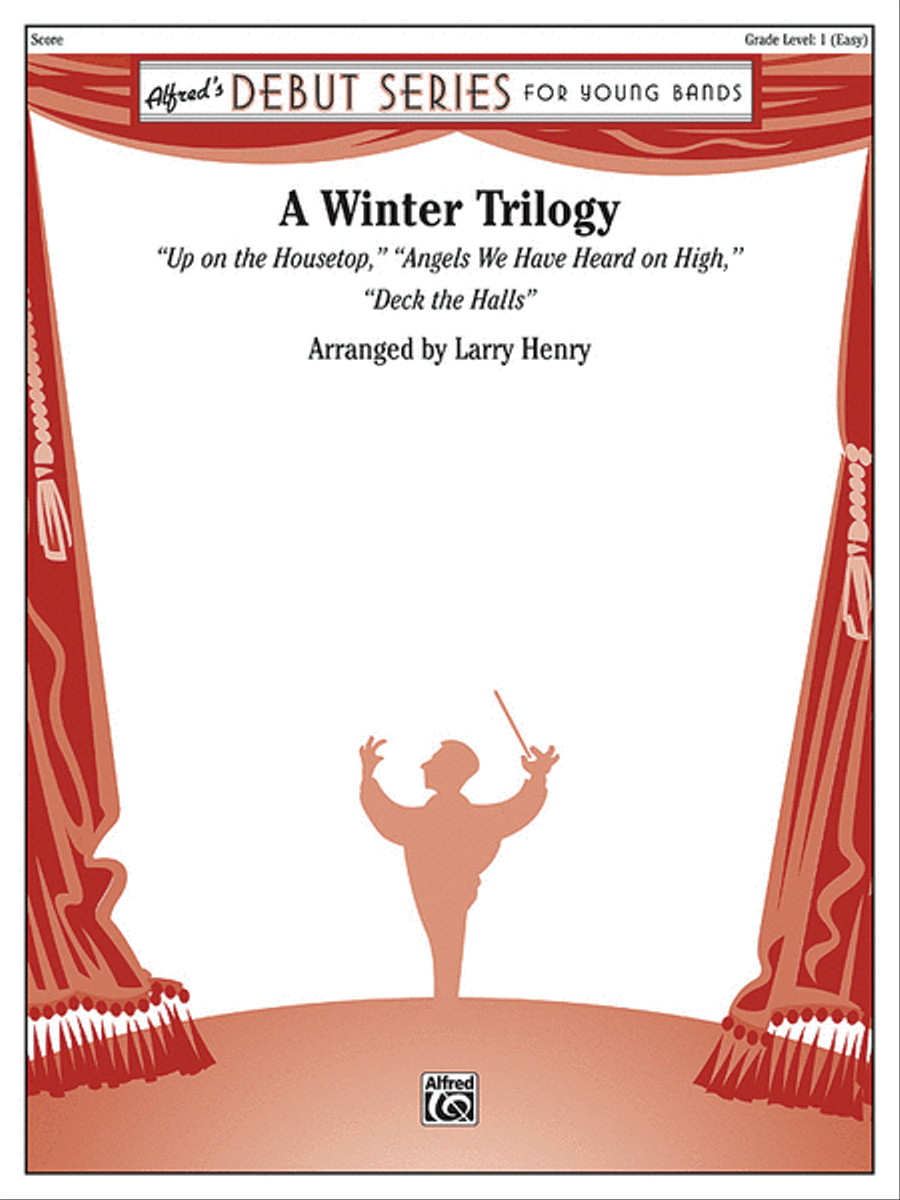 A Winter Trilogy Concert Band scores gallery preview page 1