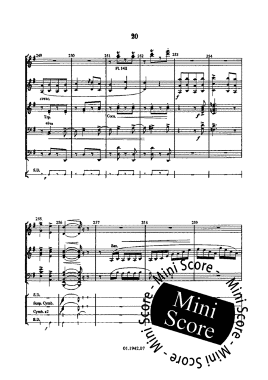 Ronde et Danse Ronde et Danse Concert Band scores gallery preview page 24