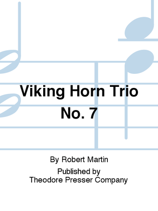 Book cover for Viking Horn Trio No. 7