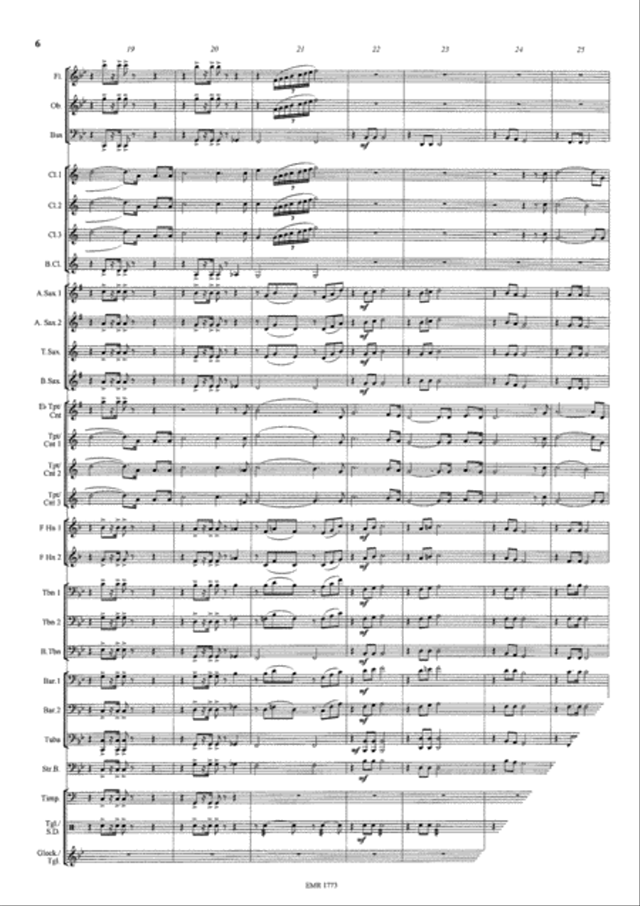 O Holy Night O Holy Night Concert Band scores gallery preview page 7
