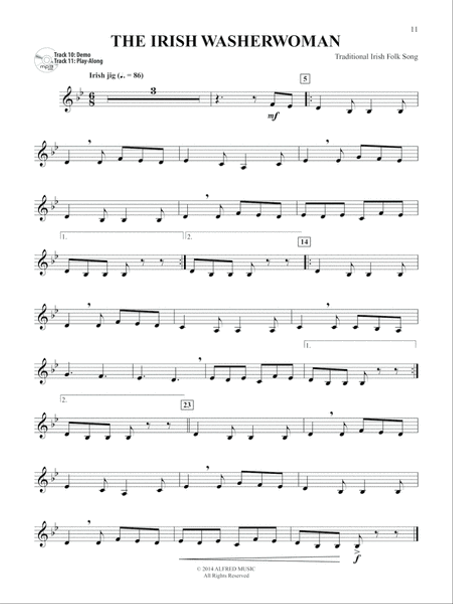 Easy Instrumental Solos For Special Occasions & Celebrations Horn Solo scores gallery preview page 4