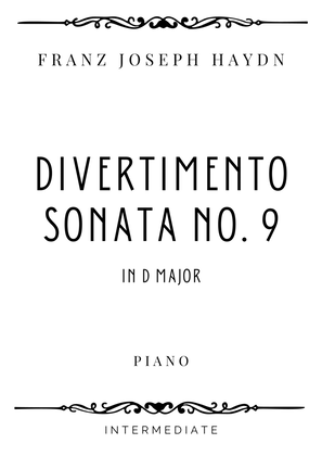 Book cover for Haydn - Divertimento (Sonata no. 9) in D Major - Intermediate