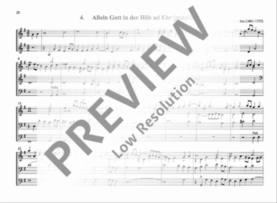Complete Organ Works Organ scores gallery preview page 21
