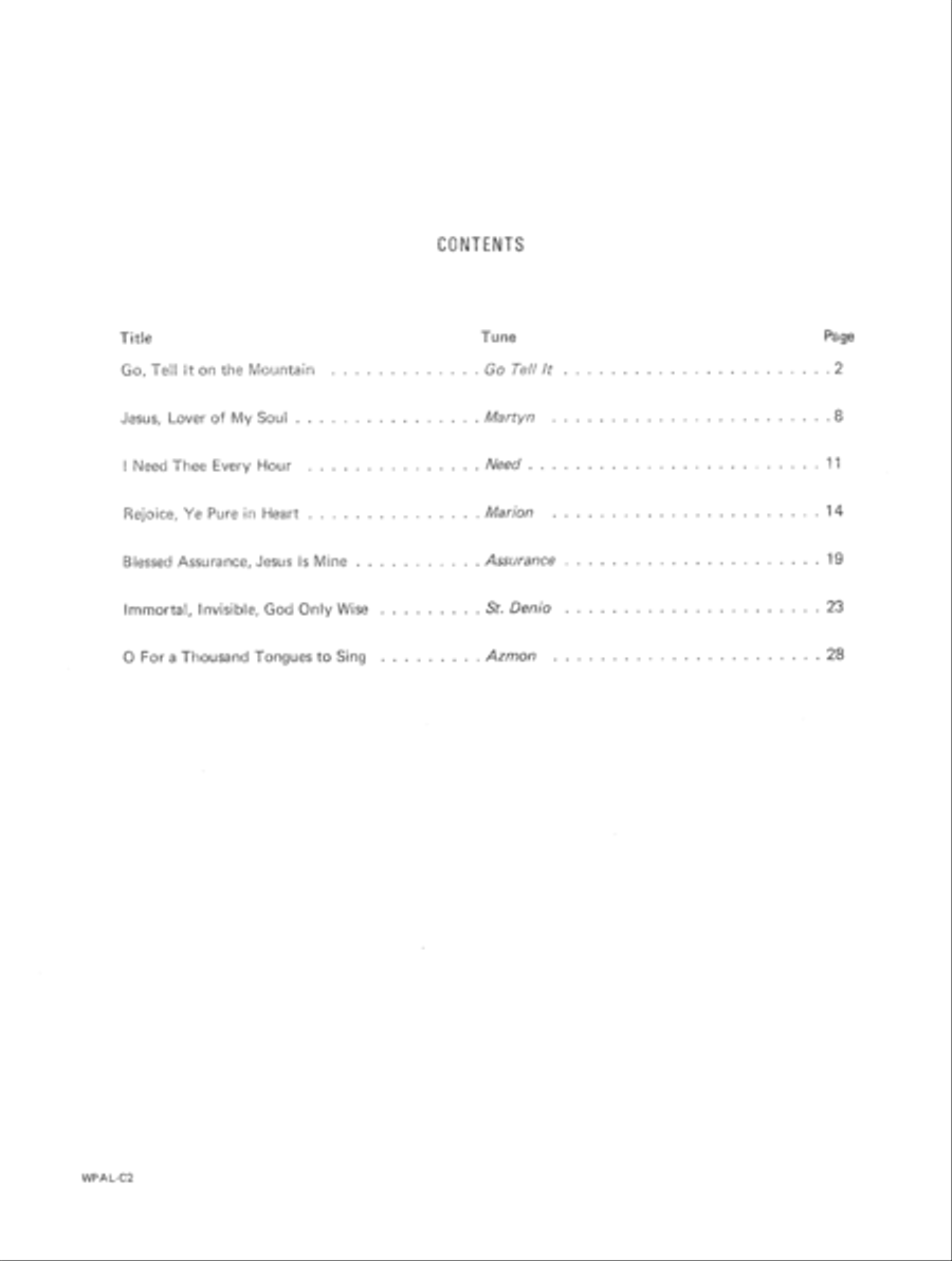 With Praise And Love No 1 Organ scores gallery preview page 2