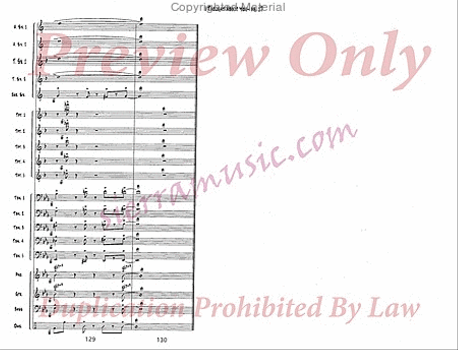 I Thought About You Jazz Ensemble scores gallery preview page 18
