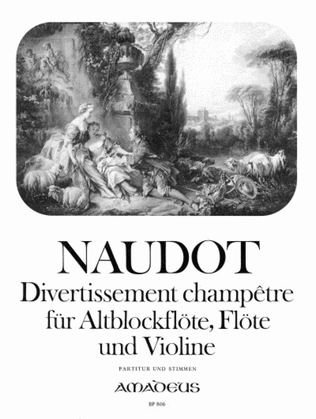 Book cover for Divertissement champêtre