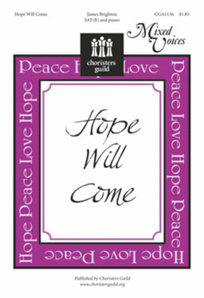 Book cover for Hope Will Come