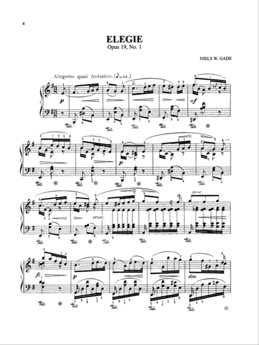 Piano Pieces, Op. 19