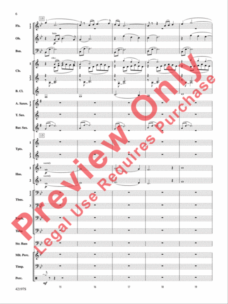 Carrickfergus Carrickfergus Concert Band scores gallery preview page 7