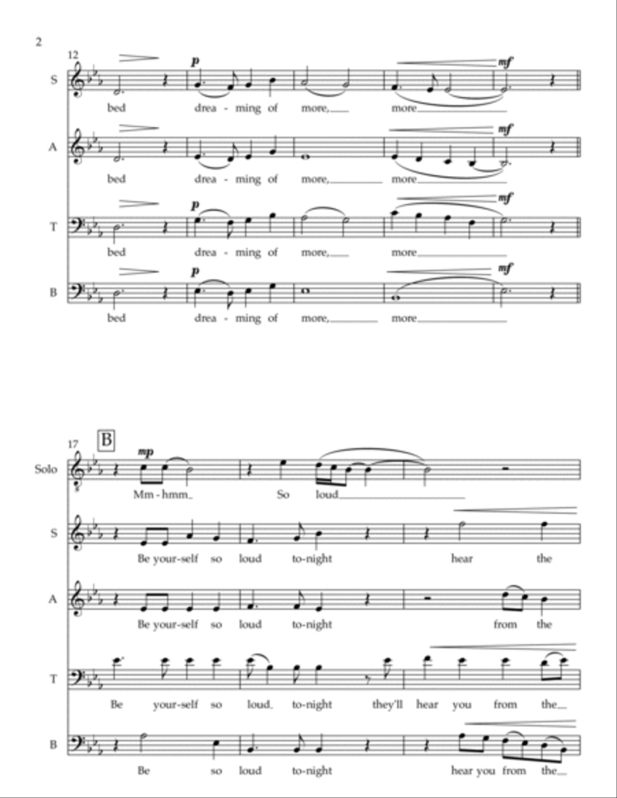 Gloria 4-Part scores gallery preview page 2