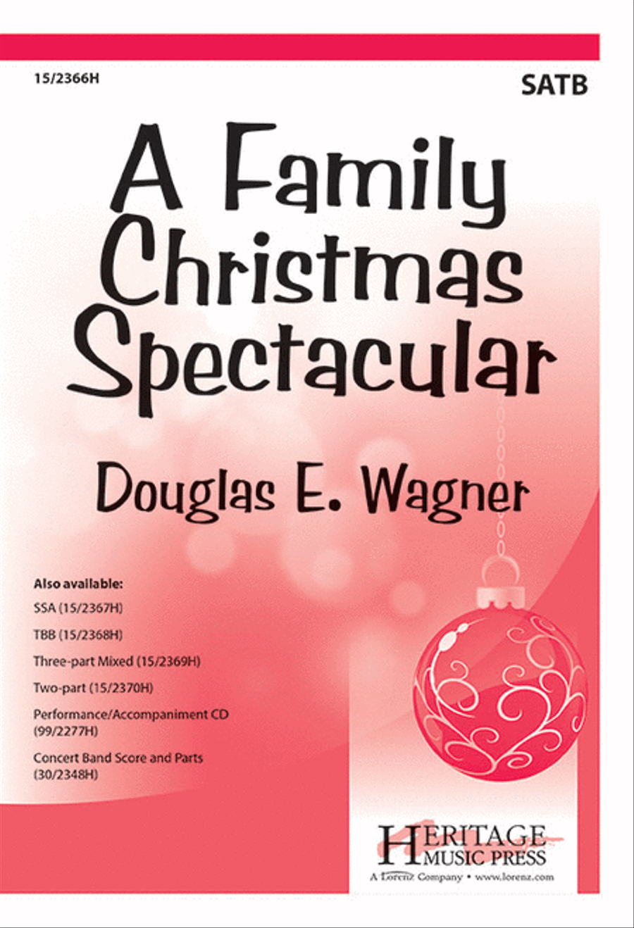 A Family Christmas Spectacular 4-Part scores gallery preview page 1
