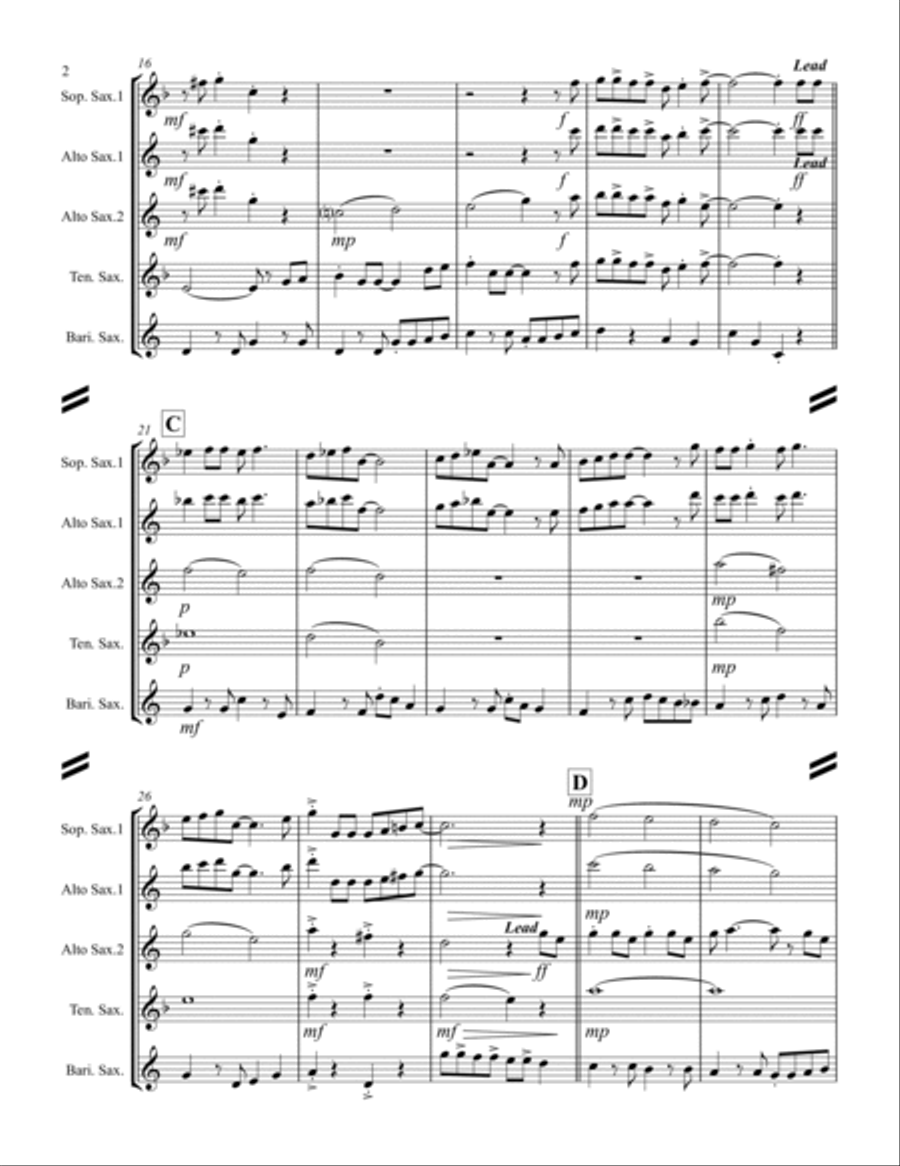 A Marshmallow World Small Ensemble scores gallery preview page 3