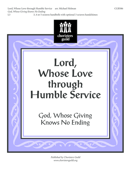 Lord, Whose Love Through Humble Service image number null