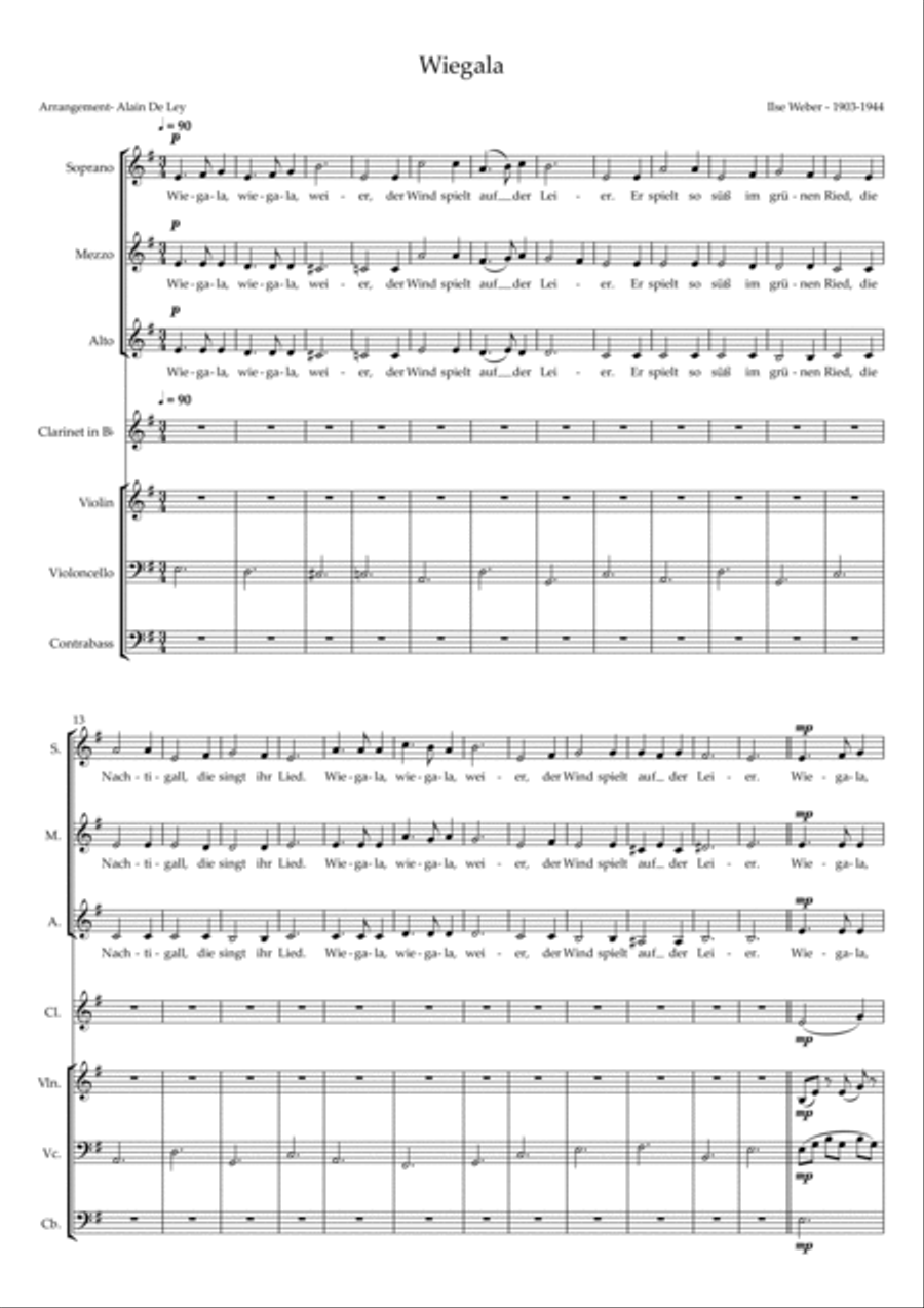 Wiegala SSA scores gallery preview page 2