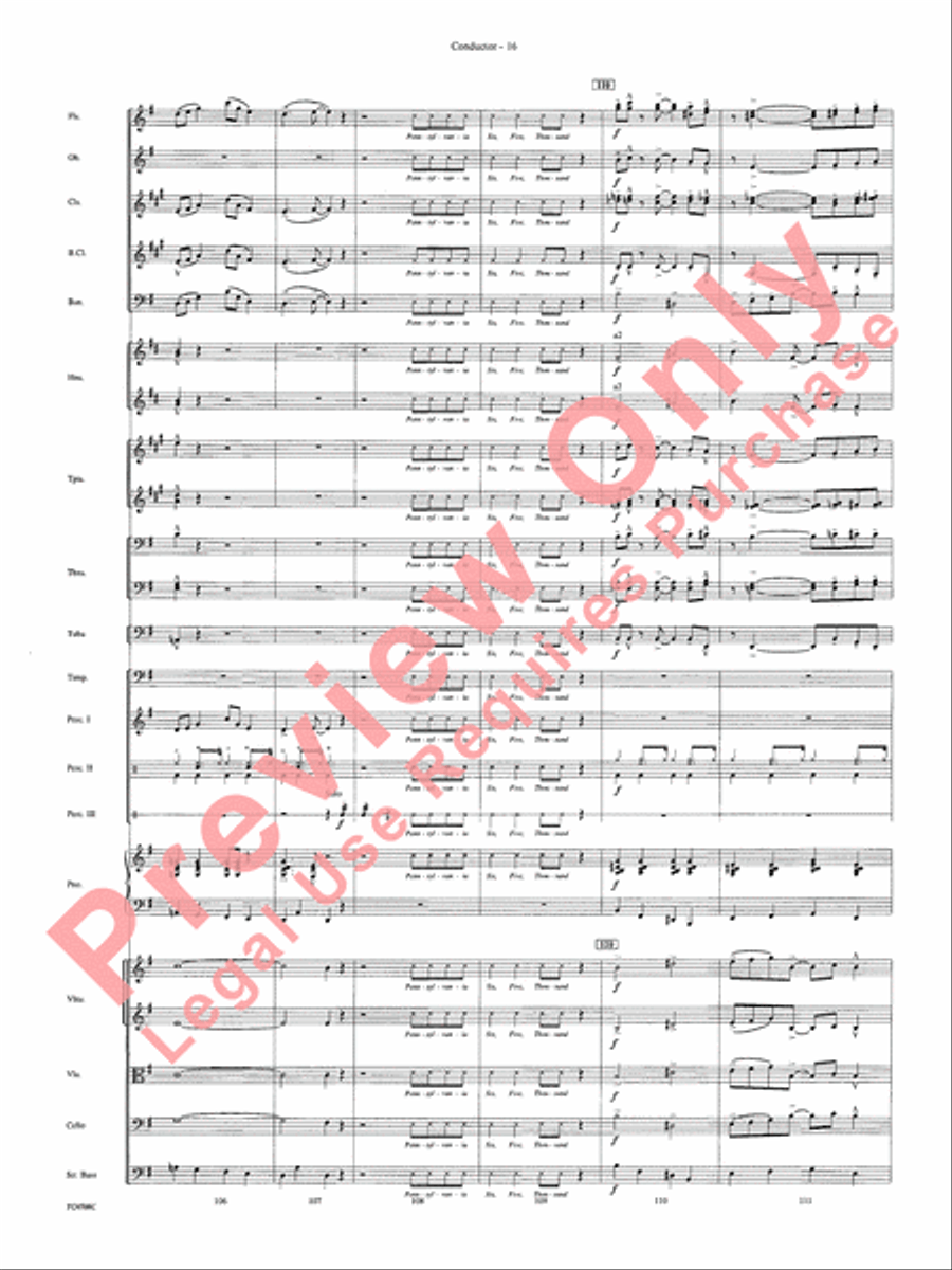 A Salute to the Big Bands Full Orchestra scores gallery preview page 19
