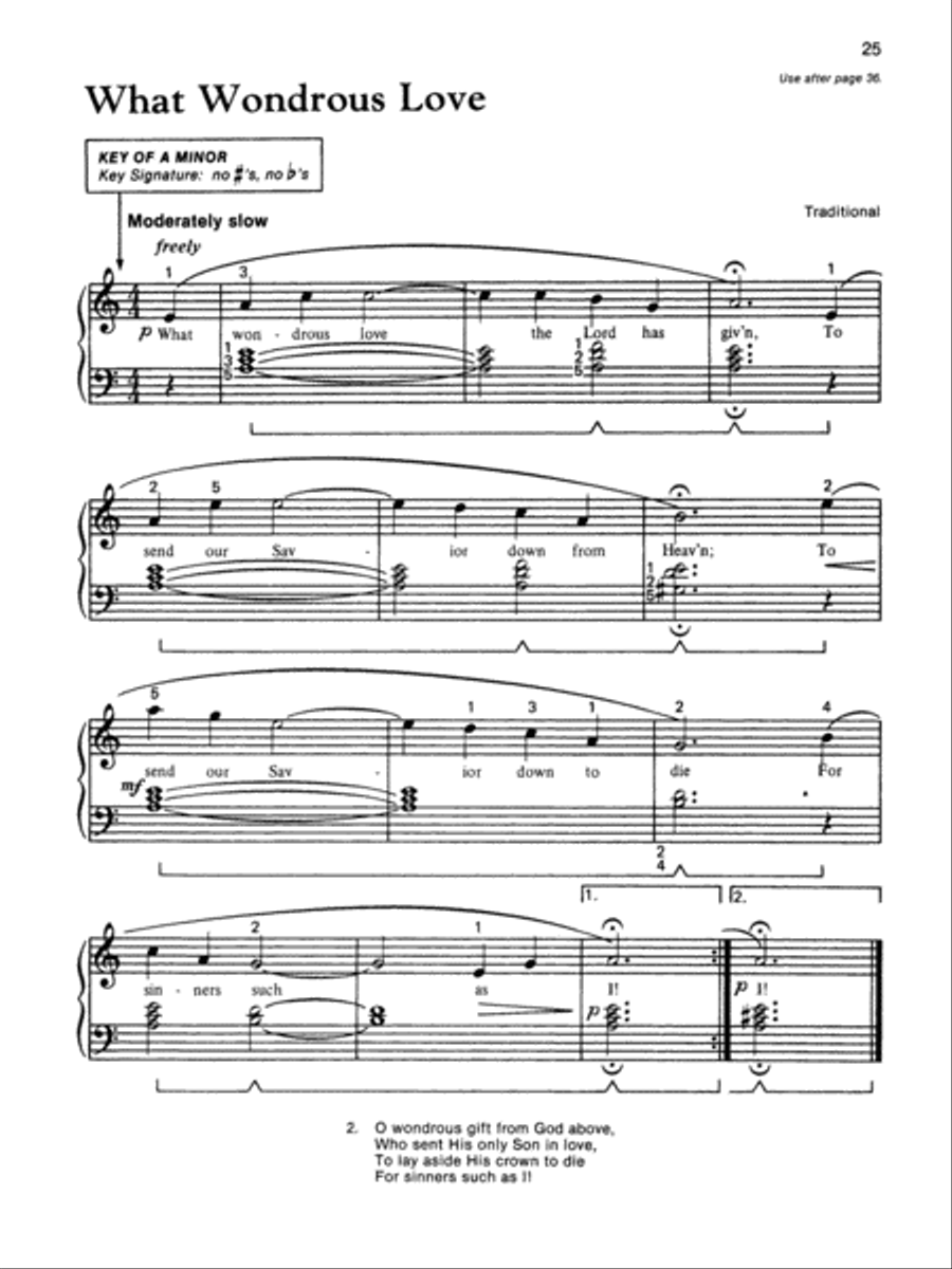 Alfred's Basic Piano Course Hymn Book, Level 3 Piano Method scores gallery preview page 11