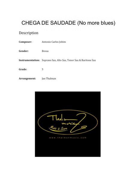 Chega De Saudade (no More Blues) image number null