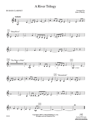 A River Trilogy: B-flat Bass Clarinet