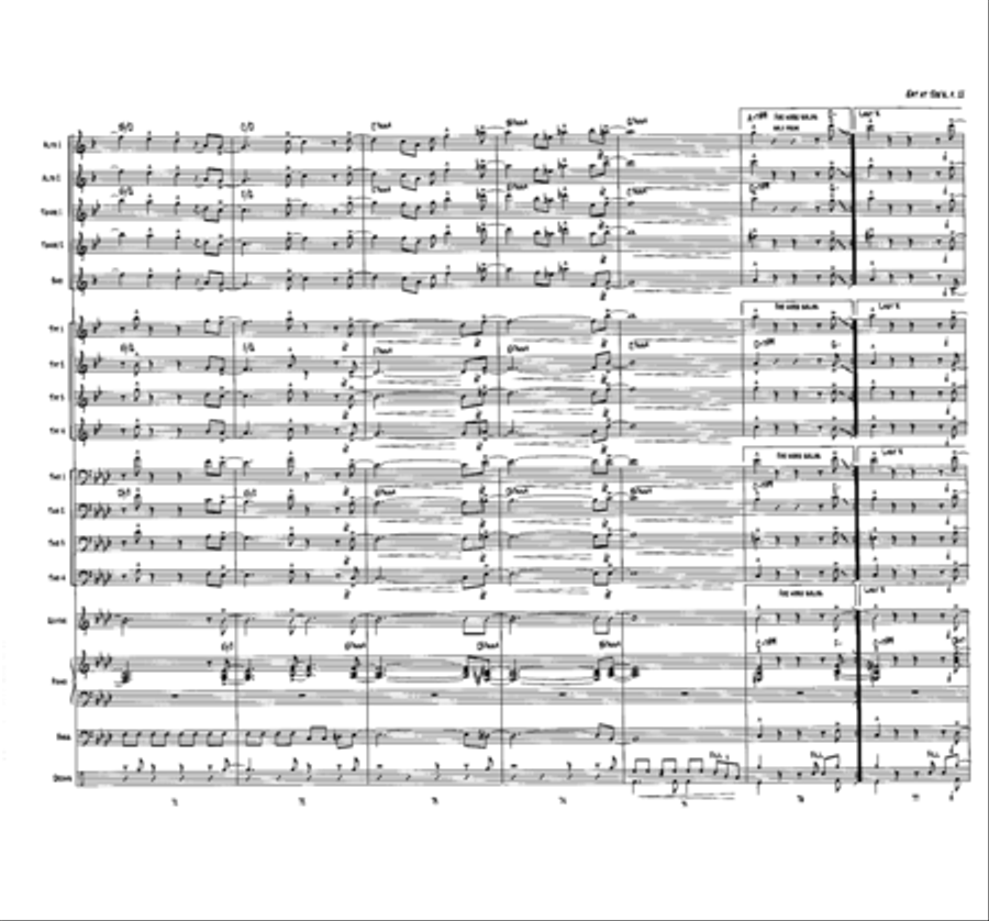 Eat At Joe's Eat At Joe's Jazz Ensemble scores gallery preview page 12
