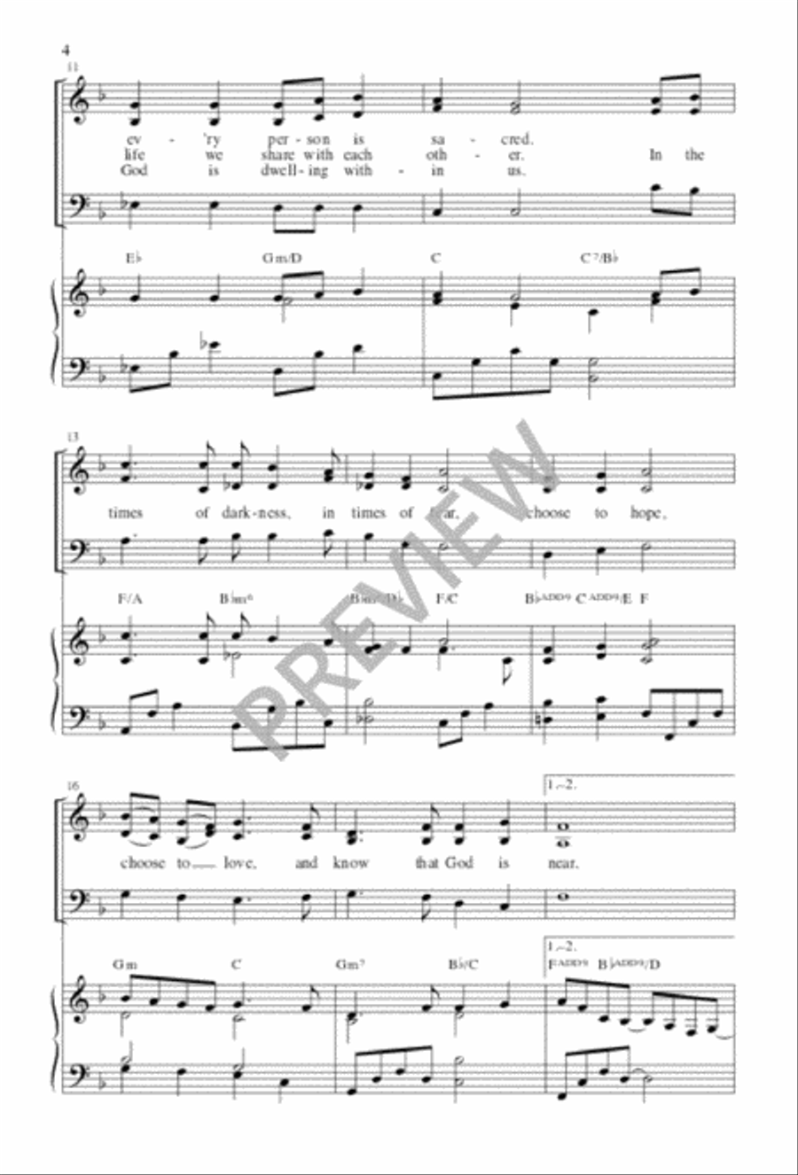 Choose to Hope 3-Part scores gallery preview page 5