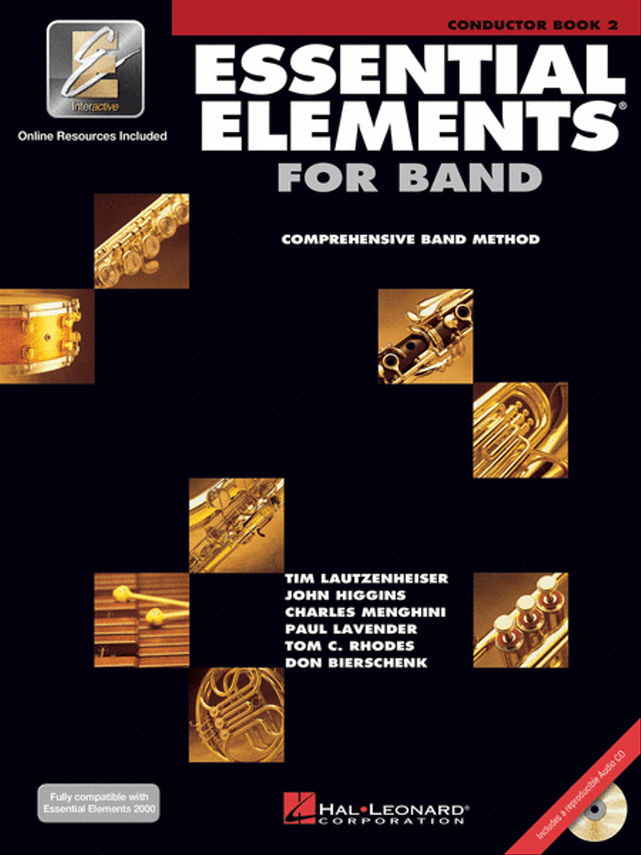 Book cover for Essential Elements for Band – Book 2 with EEi