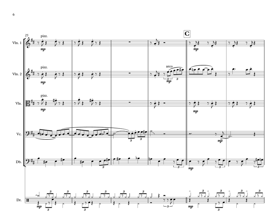 Satin Doll String Orchestra scores gallery preview page 6