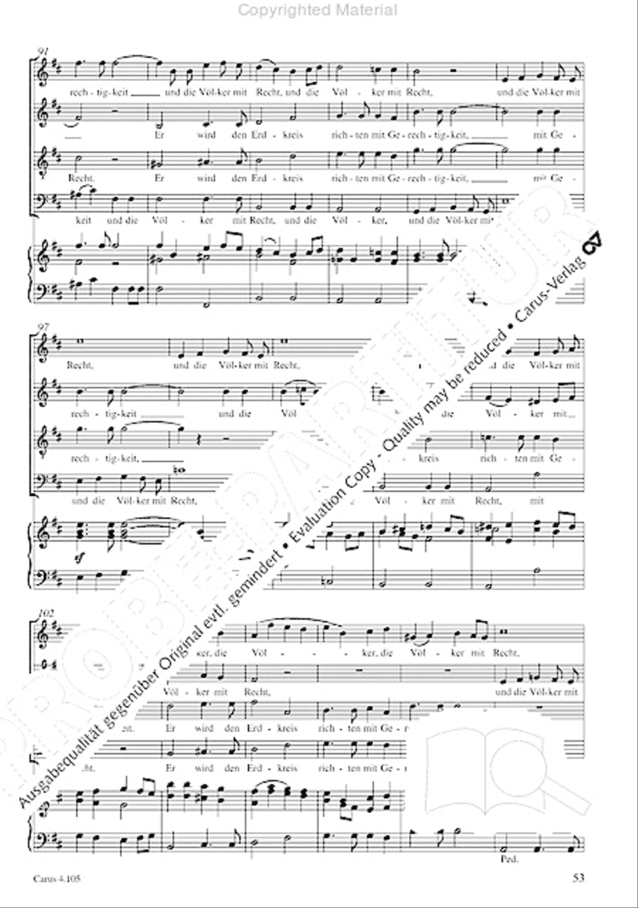 Choral collection Mendelssohn - editionchor Choir scores gallery preview page 54