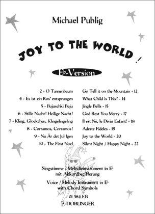 Book cover for Joy to the World! Book & CD