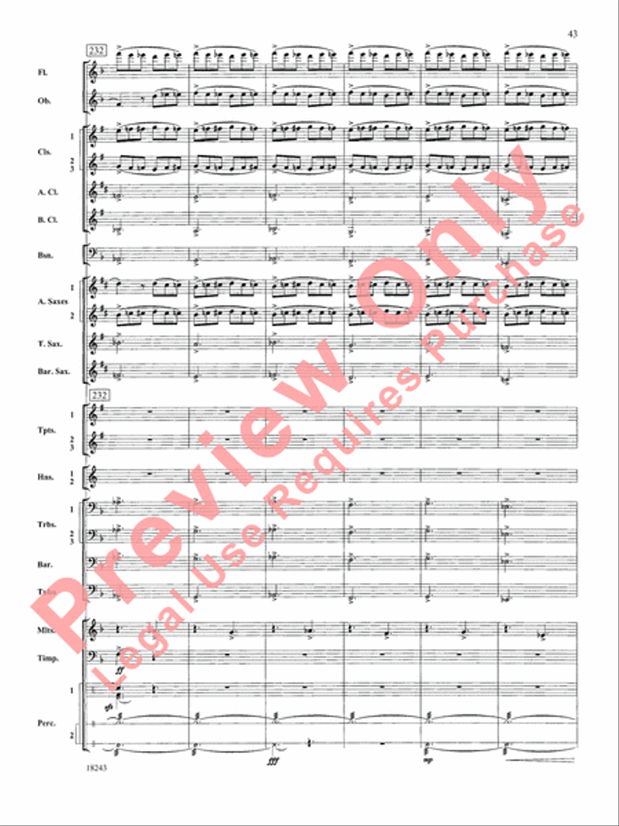 A Longford Legend A Longford Legend Concert Band scores gallery preview page 44