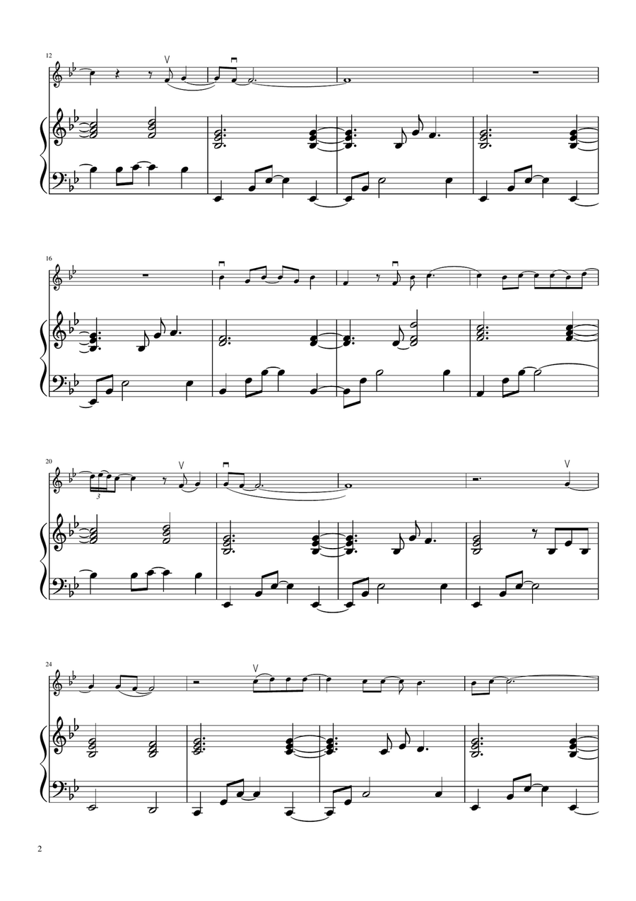 In Case You Didn't Know Violin Solo scores gallery preview page 3