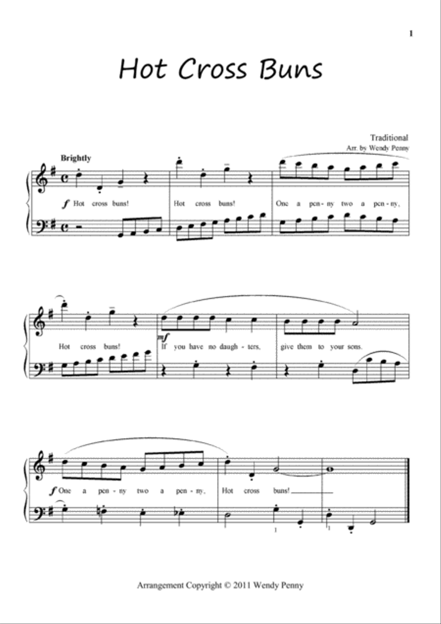 Children's Music for Piano Book 1 Piano Method scores gallery preview page 4