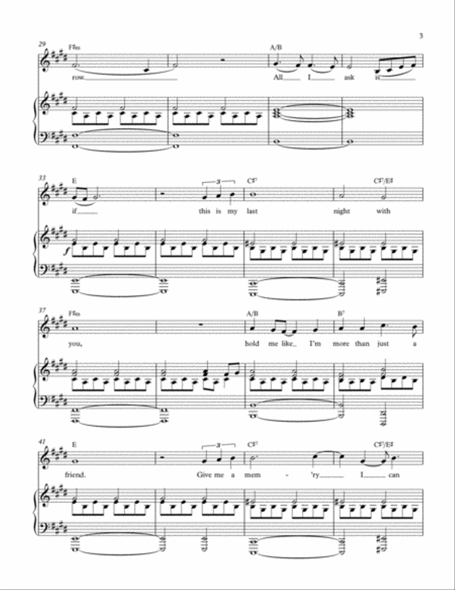 All I Ask Voice scores gallery preview page 3