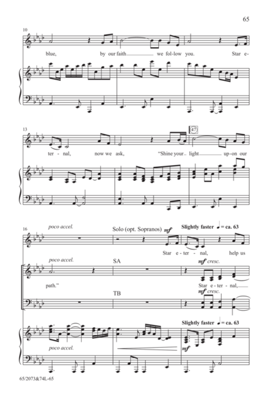 Go Sing It on the Mountain - SATB Score with Performance CD 4-Part scores gallery preview page 24