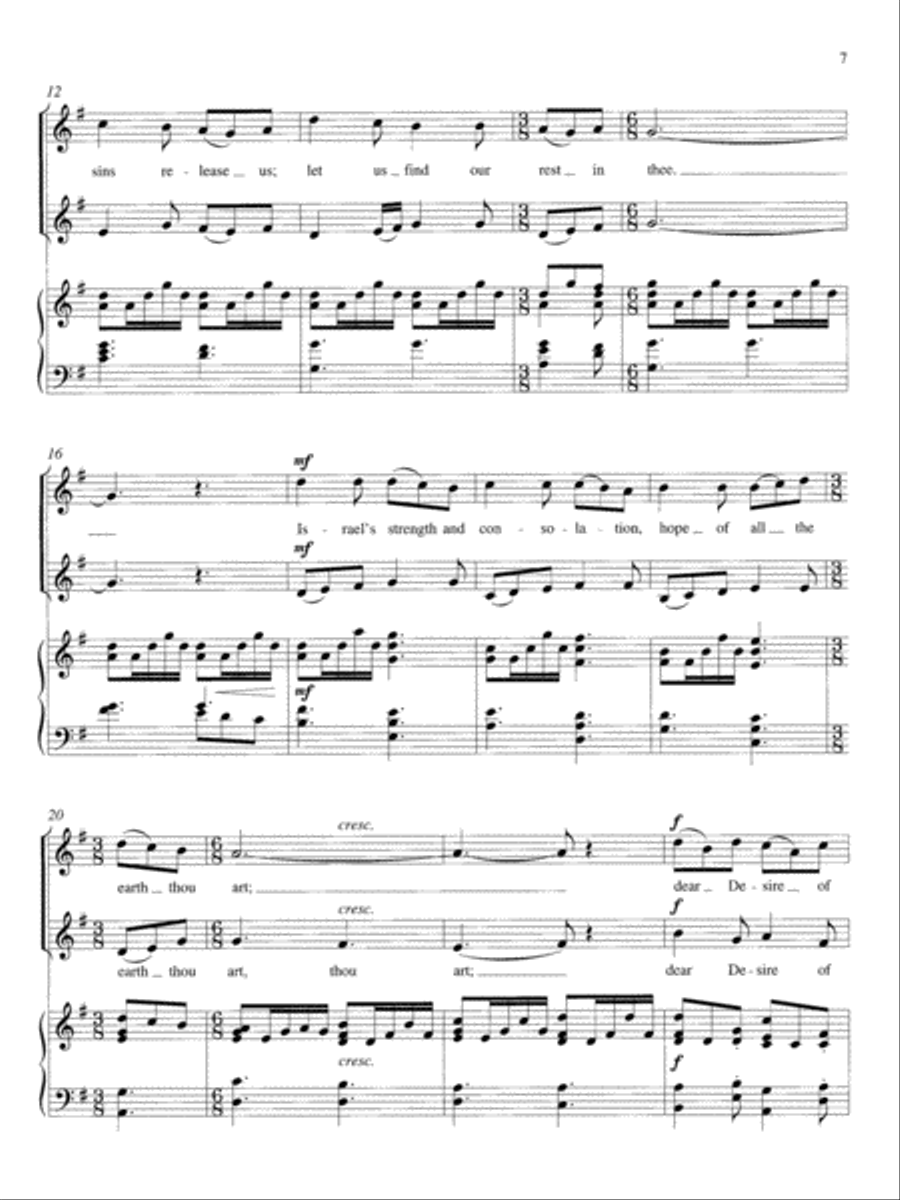 Vocal Duets for Christmas (2 Medium Voices) Medium Voice scores gallery preview page 23