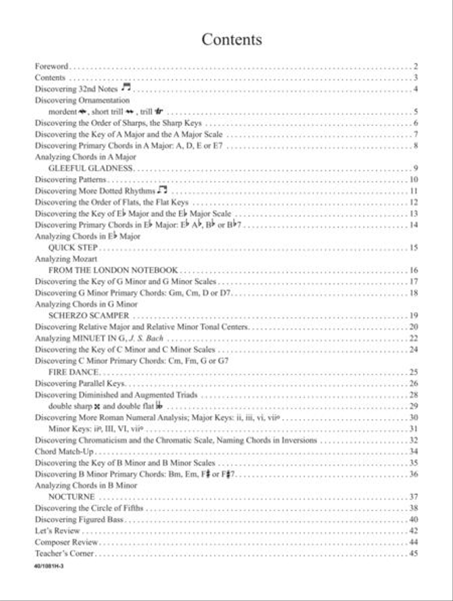 Piano Discoveries Theory Book 4 Piano Method scores gallery preview page 3