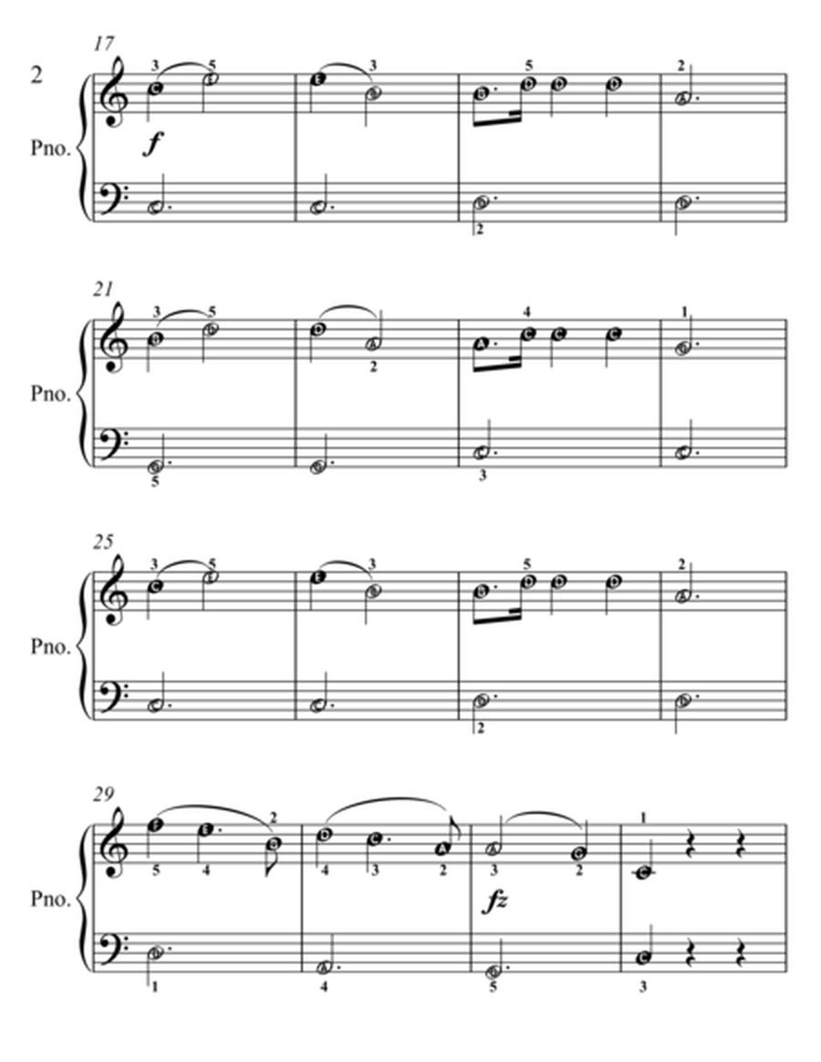 Emperor Waltz Easiest Piano Sheet Music