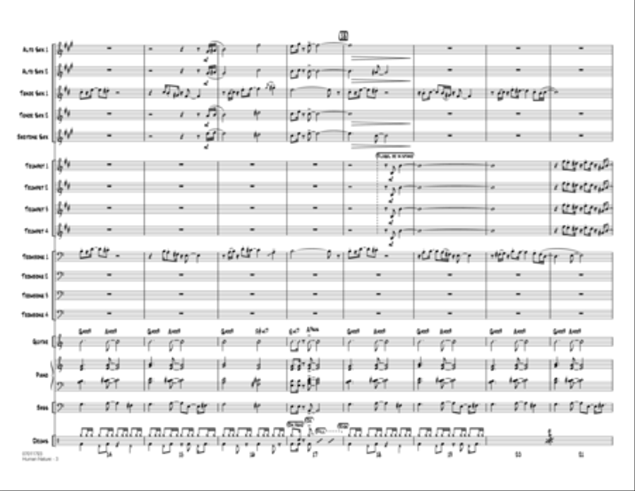 Human Nature - Conductor Score (Full Score) Conductor Score scores gallery preview page 3