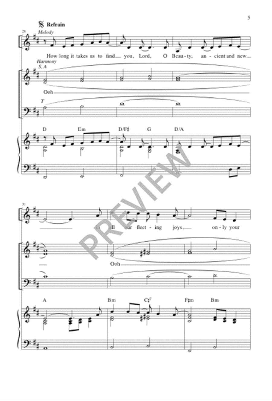 O Beauty, Ancient and New SAT scores gallery preview page 4