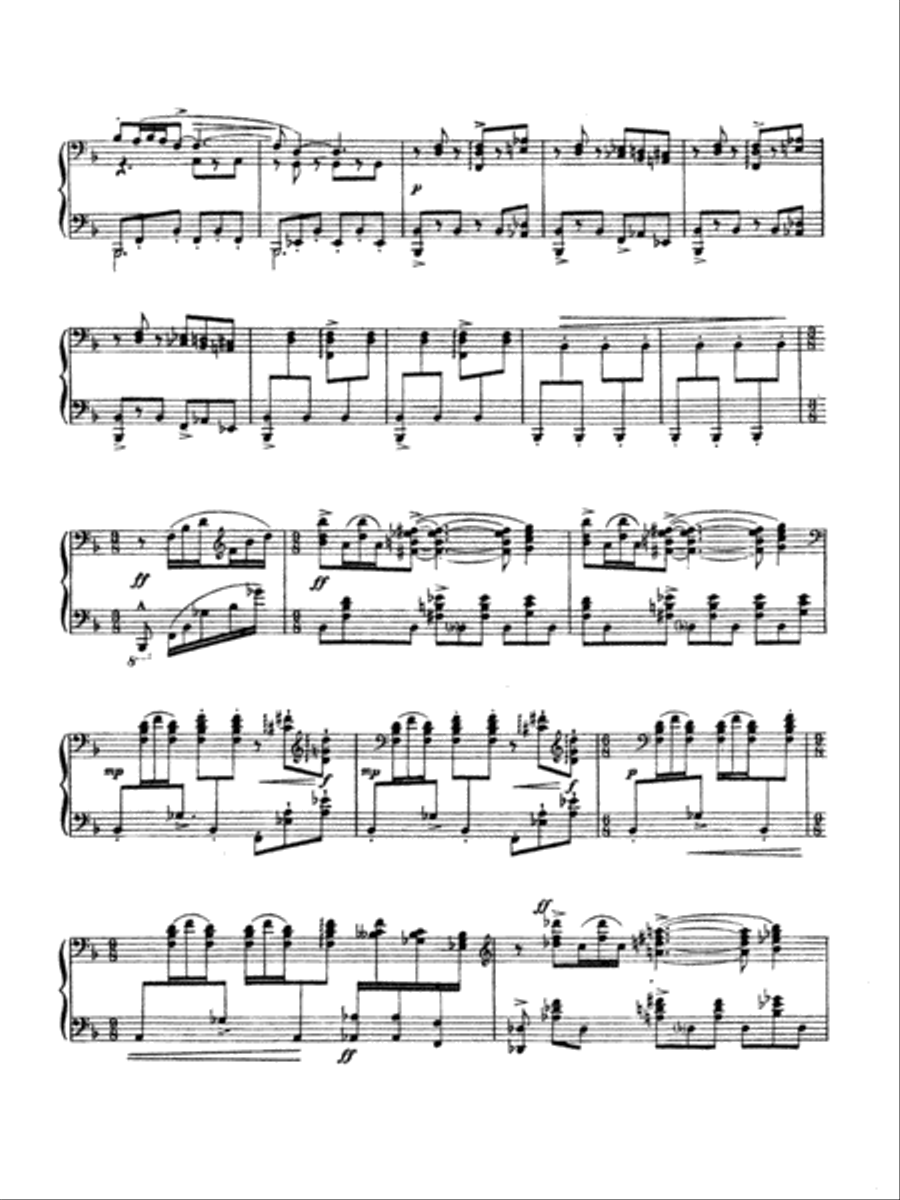 Ravel: Alborada Del Gracioso from Miroirs Piano Solo scores gallery preview page 4