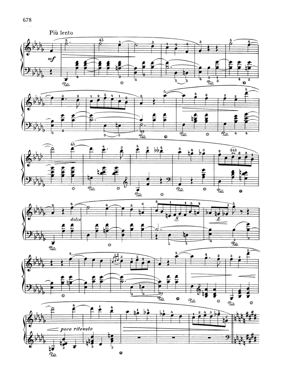 Waltz in C-sharp Minor, Op. 64, No. 2 Piano Solo scores gallery preview page 3