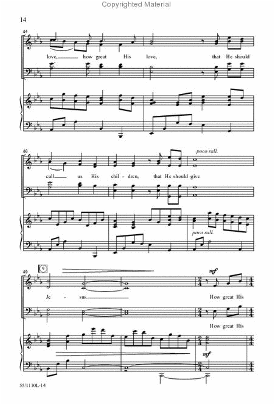 The Living Last Supper - Performance CD/SATB Score Combination 4-Part scores gallery preview page 8
