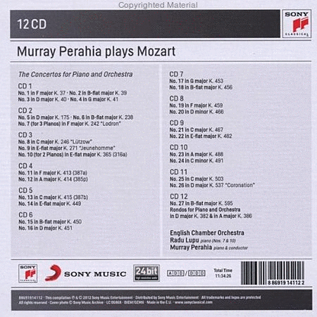 Mozart: the Piano Concertos