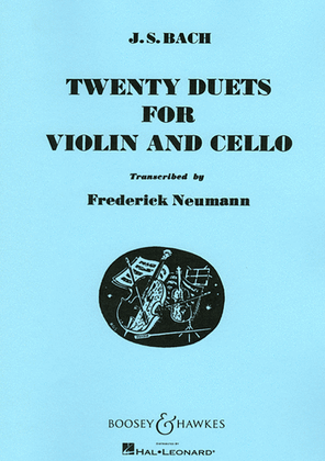 Book cover for Twenty Duets for Violin and Cello