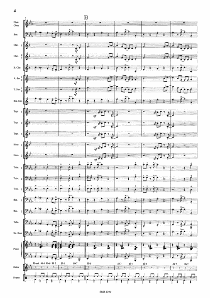 Tuxedo Junction Concert Band scores gallery preview page 5